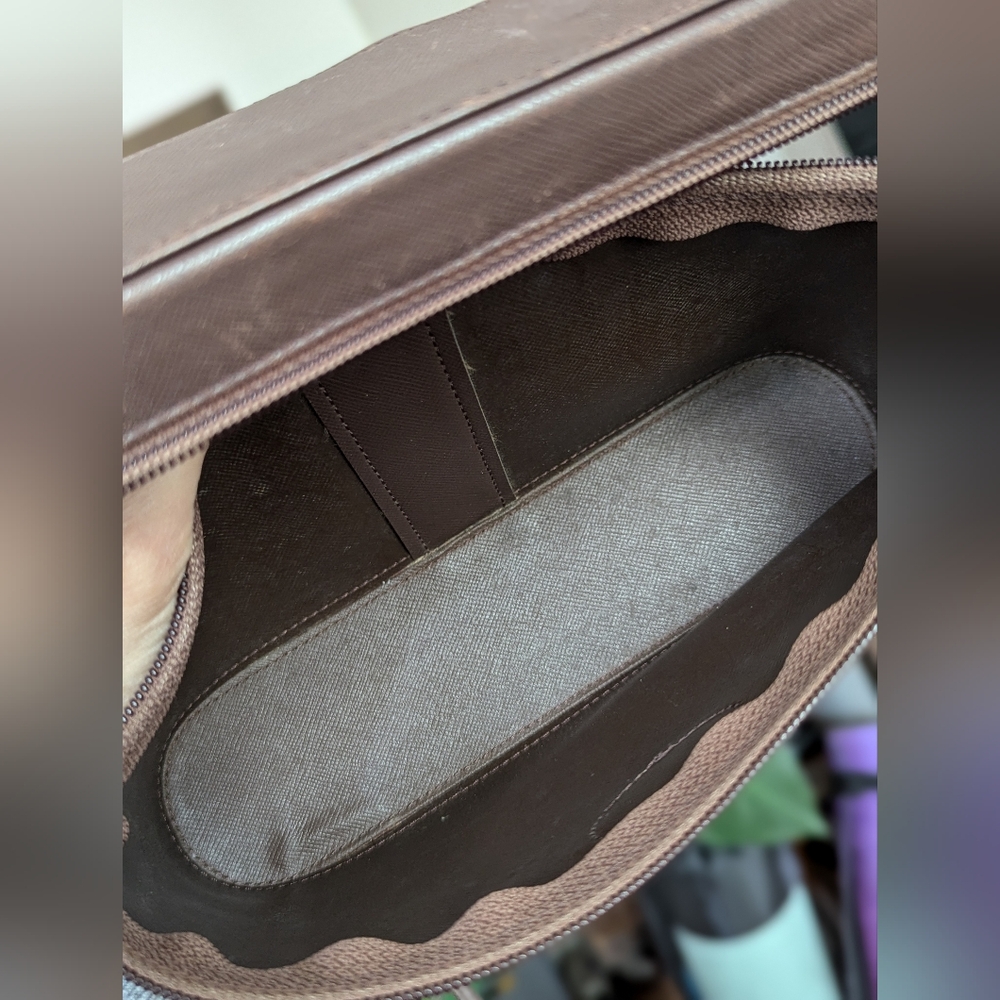Vintage Burberrys- Nova Brown Canvas Crossbody - Picture 10 of 11